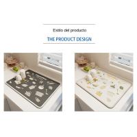 Cocina speed dry almohadilla de asfalto encimera de piscina barro de diatomáceas absorbente aislamiento térmico antiplanchado ta - details 3