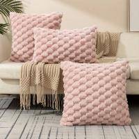 Fundas de almohada para sala de estar, cojines decorativos de punto para sofá, diseño de almohada suave y moderno - details 7