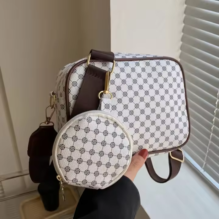 Textura Simple Retro Moda Casual Señoras Hombro Bolso Pequeño Colgante Crossbody - 1