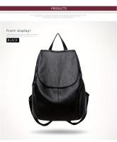 Mochila De Cuero Genuino, Bolso Escolar Minimalista Y Preppy, Mochila De Viaje Y Bolso De Mano Para Mujeres - details 7