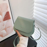 Bolso cruzado Vintage de cuero PU para mujer, bandolera de hombro pequeña, de diseñador, de alta calidad, Color sólido - details 4
