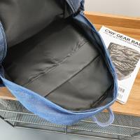 Mochila para deportes al aire libre: moderna mochila vaquera con múltiples compartimentos, cierre de cremallera y bolsillos utilitarios para correr, entrenar y uso informal - details 4