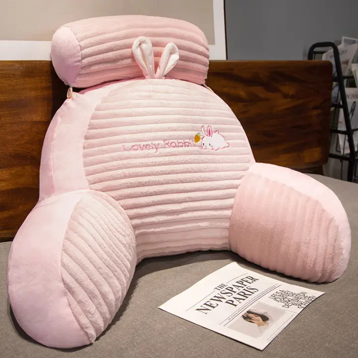 Cojín suave para mesita de noche, almohada grande para sofá trasero, almohada para dormitorio, cama de lectura, cojín trasero - 1