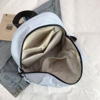 Mochila deportiva de nailon pequeña y sencilla, bolso de hombro de Color sólido de estilo coreano, bolso de mano, mochila Retro para niñas - details 16