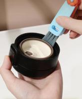 Nuevo tipo 3 en 1 tapa multifuncional hendidura limpieza biberón borde estriado cepillo de taza - details 2