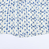 OUWU Moda Verano 2025 Blusa de Mujer con Estampado de Metal Sencillo Cuello Redondo - details 8