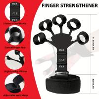 Kit de Entrenador de Fuerte Agarre Paquete de 5 con Exercisador de Dedos de Acero Aleado - details 0