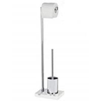 La serie Noble White de accesorios de baño se caracteriza por su elegancia con líneas limpias.