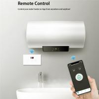 Interruptor de calentador de agua inteligente, caldera con WiFi, Control por aplicación Smart Life, funciona con Alexa, color negro, estándar de EE. UU. - details 3