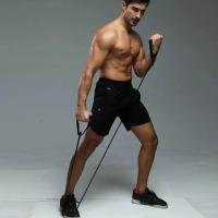 Bandas de resistencia de 5 niveles para Yoga, cuerda de tracción elástica para ejercicio físico, banda de tubo para entrenamientos en casa, D1z5 - details 7