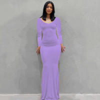 Vestido Largo para Mujer 2025 Correas Estables + Tela Elástica Estilo Moldeado SKIMS - details 40