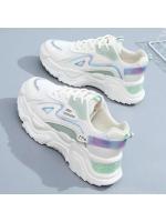 Zapatillas Deportivas para Mujer 2025 Zapatos Planos con Plataforma Zapatos Informales Verdes - details 16