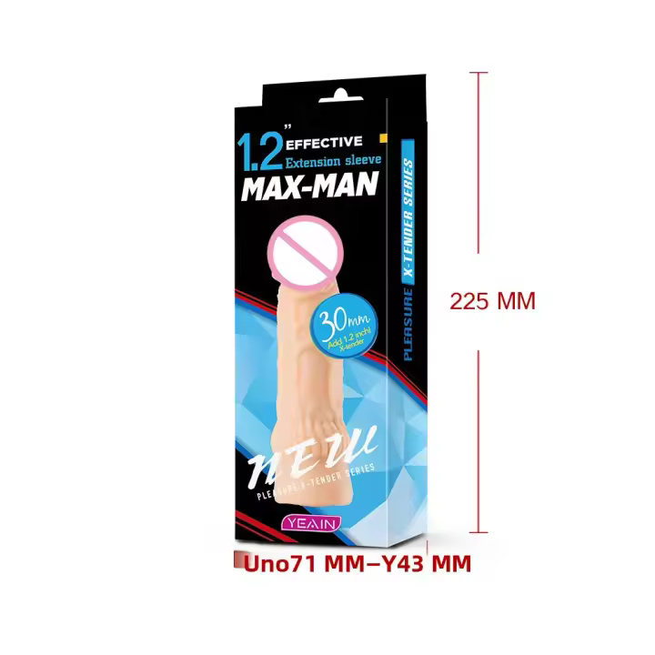 Juego extendido, juego de silicona hueca para pene masculino, marido y mujer comparten juego de dientes de lobo, productos sexuales para adultos - 1