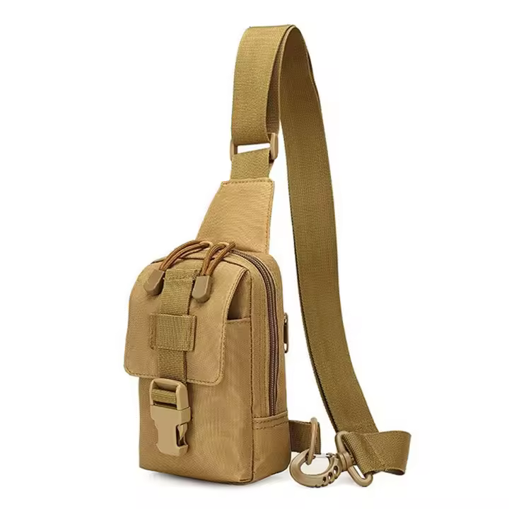 Mochila Ligera para Hombres Patrón Sólido, Cierre de Cremallera, Compartimentos de Almacenamiento Múltiples, Tejido de Oxford - 1