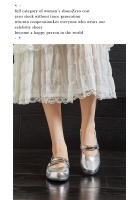 Zapatos Mary Jane de cuero, nuevos zapatos planos con correa de metal, solo zapatos de mujer, temperamento retro, zapatos casuales de mujer - details 17