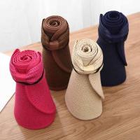 Nuevo sombrero con viseras de verano para mujer, sombreros de paja con lazo grande y ancho, gorros de protección UV para playa para mujer - details 3