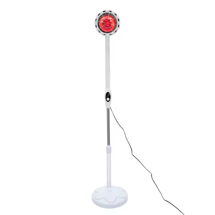 Lámpara de Terapia Infrarroja de 275W Altura Ajustable Acabado Lacado Iluminación para Alivio del Dolor y Fisioterapia - 1