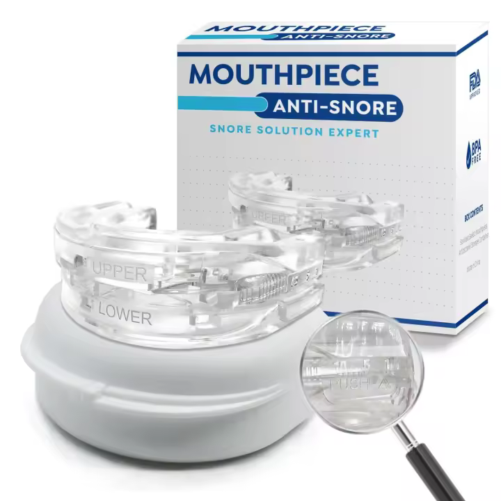 Artefacto antirronquidos para dejar de roncar, protector bucal, Corrector de respiración, mecanismo de prevención de ronquidos - 1