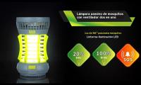 Lampara mata mosquitos impermeable Portátil multifunción LED al aire libre carpa faroles de camping recargable - details 3