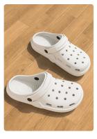 Zapatillas de verano para mujer, sandalias de espuma, tacones altos, suelas gruesas, chanclas antideslizantes, zapatillas de playa coreanas con rayas exteriores a la moda - details 11