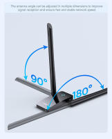 Baseus Adaptador USB WiFi Doble Banda 2.4G 5Ghz Velocidad de Carga Alta de 1800Mbps - details 6