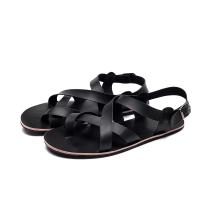 Sandalias de Moda de Verano para Hombres Sandalias Planas Casuales con Diseño de Cinturón - details 0
