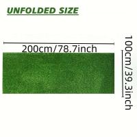 Rollo artificial, alfombra de césped sintético realista para calidez interior y exterior, tamaño personalizado, alfombra de plástico, 1 pieza - details 1