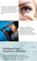 Instrumento de limpieza para el cuidado de los ojos, limpiador de ojos sónico antibacteriano líquido, herramienta para aliviar l - details 5