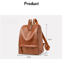 Bolso de cuero suave de gran capacidad para mujer, mochila informal de calle, versión coreana, nueva moda - details 15