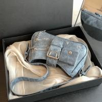 Bolso de mano a la moda Y2K, bolso para axila con remaches de estrella, bolso de hombro para chica picante, bolso cruzado Retro, ropa de calle - details 19