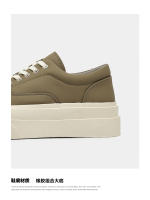 Nuevo nicho simple de suela blanda con suela gruesa aumentada, zapatos casuales de moda liviana. - details 4