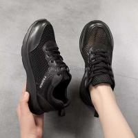 Zapatos deportivos informales de lona con cordones para mujer, calzado deportivo de corte veraniego, talla 42, alta calidad, 2025 # - details 11