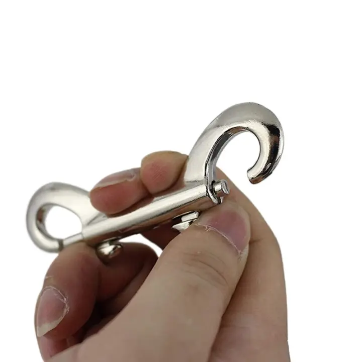 Ganchos de Cierre de Tornillo de Doble Extremo Clips de Metal Grado Marino para Uso en Granja - 1