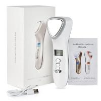 Máquina de masaje de punto de hielo facial, equipo multifunción para el cuidado de la belleza, RF, vibración caliente y fría, ma - details 9