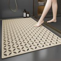 Alfombrilla antideslizante para el suelo del baño, estera impermeable para el área del inodoro, fácil de limpiar, 1 unidad - details 4