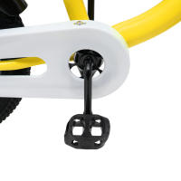 Bicicleta de princesa con ruedas de entrenamiento para niñas, Pedal ligero, altura ajustable, desmontable, 16 pulgadas - details 8