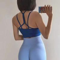 Sujetador deportivo transpirable para mujer, Tops deportivos a prueba de golpes, Top corto para gimnasio, sujetadores deportivos de realce, Top de entrenamiento para gimnasio, sujetador de Yoga sin costuras - details 20