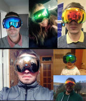 Gafas de esquí antivaho de doble capa para adultos, gafas de Snowboard para nieve, gafas de moto de nieve, máscara de esquí para deportes al aire libre, nuevo - details 8