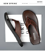 Chanclas de hombre nuevas de verano, antideslizantes y desodorantes, para conducir, informales, tipo sandalia de playa. - details 3