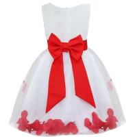 Elegante Vestido de Princesa de Tul con Flores Perfecto para Paredas, Bodas, Fiestas de Cumpleaños, Baile Formnal Tutu para Damas de Honor - details 7