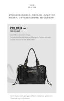 Bolso de locomotora francesa, bolso de mensajero de hombro, bolso de mano, bolso grande, bolso de gran capacidad para mujer, bolso de lavado. - details 6