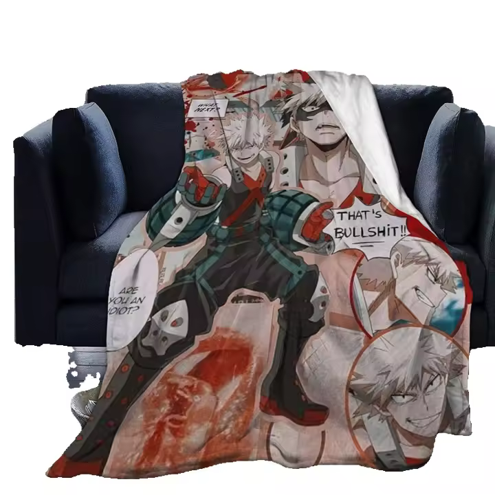 Póster de My Hero Academia Tenya Iida, manta, sofá para viajar, Camping, ropa de cama para el hogar, V446 - 1