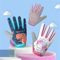 Guantes de medio dedo con absorción de impacto para niños y niñas, guantes deportivos seguros para patinar, ciclismo - details 2