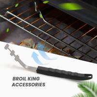 Elevador de rejilla resistente al calor, herramienta de cocina antiquemaduras, 2 piezas, herramientas para parrilla de barbacoa, accesorios para Camping - details 2