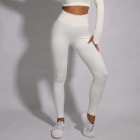 Leggings acanalados Pantalones de yoga para mujer Leggings ajustados sin costuras Ropa deportiva Pantalones deportivos de ciclismo - details 3