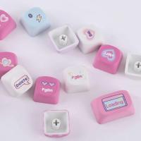 KiiBOOM x Elyxirine Digital Dreams: Juego de teclas Pastel Y2K de 144 teclas, teclas de perfil MOA para teclados de 60%/65%/75%/TKL/de tamaño completo - details 3