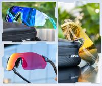 Kapvoe-Photochromic Cycling Glasses Light Weight Running Glasses Rimless Sunglasses  Bike Bicycle Sports Men's MTB Goggles UV400 - details 17