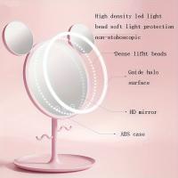 Espejo de Maquillaje LED con Luz Recargable USB Espejo Grande para Baño Tocador - details 8