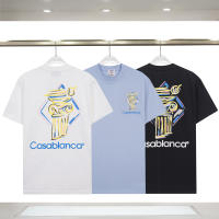 Camisetas de Verano Casuales para Hombres de Algodón Puro Cuello Redondo Mangas Cortas - details 17