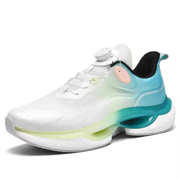 Zapatillas de baloncesto de gran tamaño para hombre, calzado deportivo transpirable con malla antideslizante y absorbente c - 1